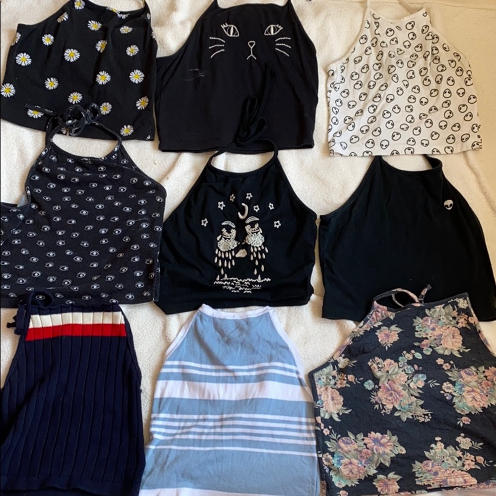 Brandy Melville halter collection